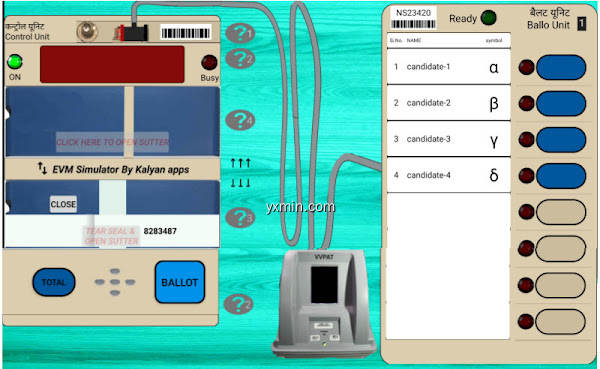 【图】EVM: Electronic Voting Machine(截图 0)