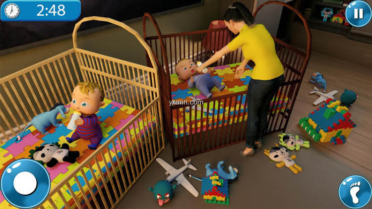 【图】Real Mother Simulator 3D: New Born Twin Baby Games(截图2)