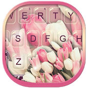 Girly Pink Tulip 主题键盘 Girly Pink Tulip 主题键盘