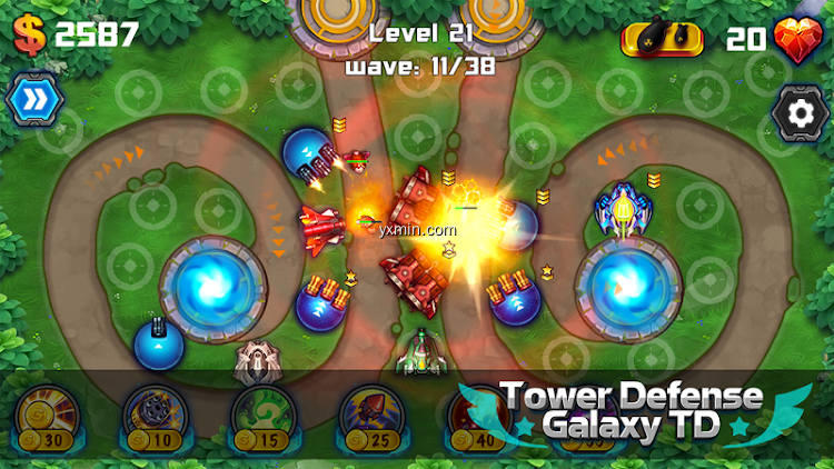【图】Tower Defense: Galaxy TD(截图2)