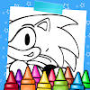 Soni Coloring Super Hedgehogs Soni Coloring Super Hedgehogs