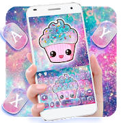 Galaxy Candy Cupcake 主题键盘 Galaxy Candy Cupcake 主题键盘