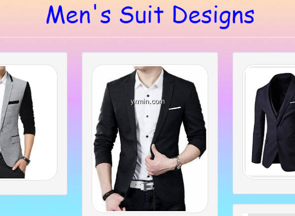 【图】Men’s Suit Designs(截图1)