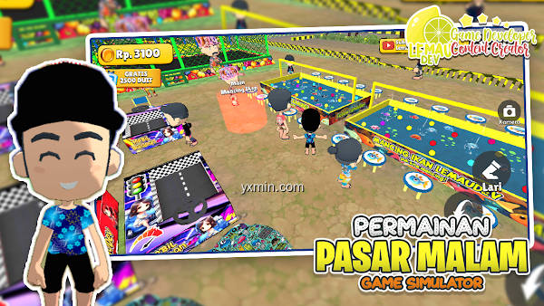 【图】Simulator Game Pasar Malam 3D(截图2)