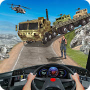 US Army Military Truck Driving