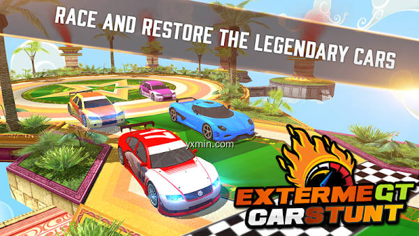 【图】Extreme GT Car Stunts Free : Ramp GT Car Racing(截图2)