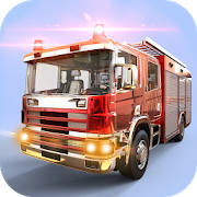 Fire Truck Driving Rescue Game