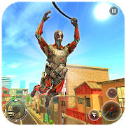 Robot Rope Hero Simulator – Army Robot Crime Game